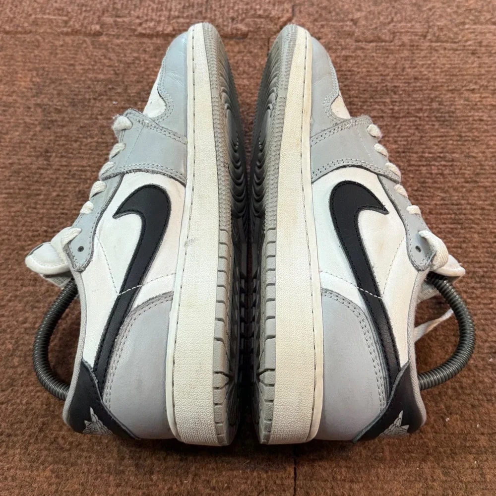 A- shoes Nike Air Jordan 1 Low OG Shadow 2.0 Grey Black White CZ0858-110 Kids 6Y